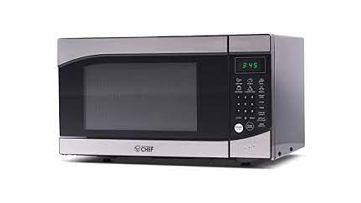 Commercial Chef Countertop Microwave Oven, 0.6 Cu. Ft